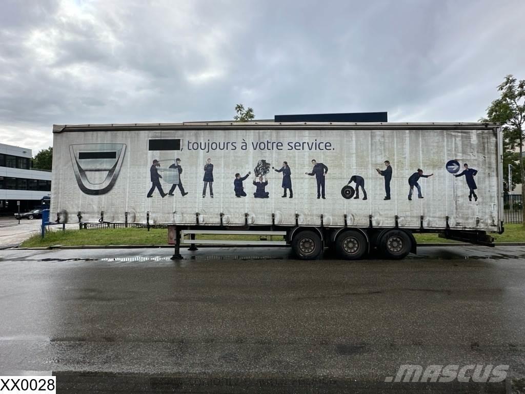 Fruehauf Tautliner Pressukapellipuoliperävaunut