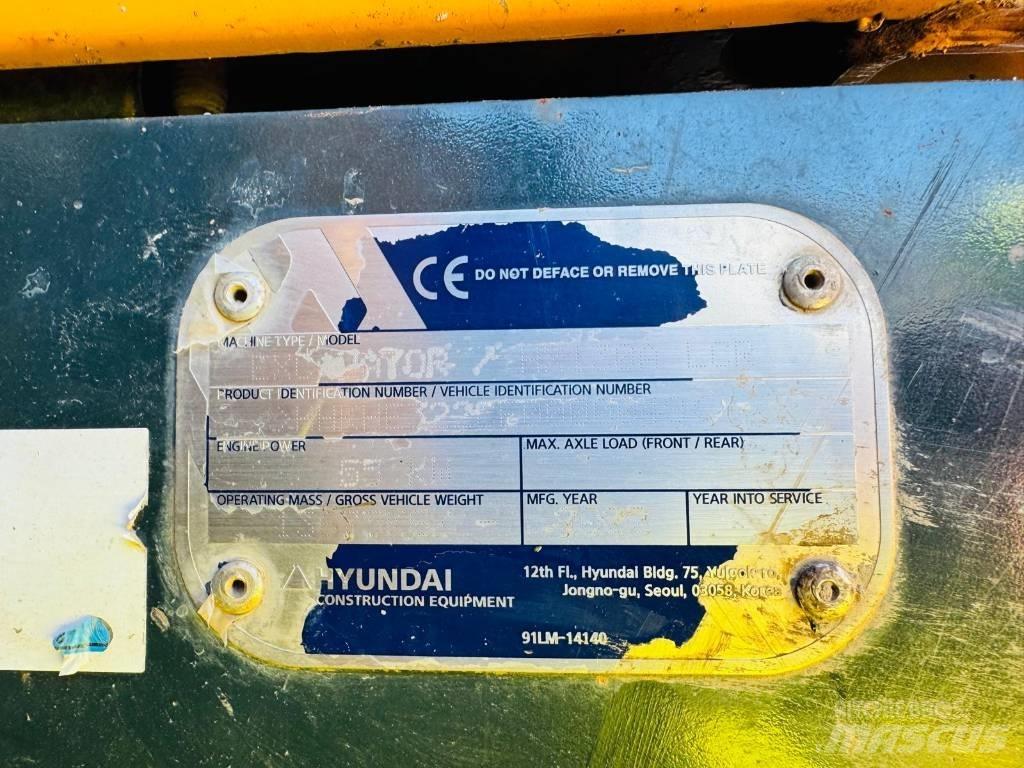 Hyundai HX130A LCR Telakaivukoneet