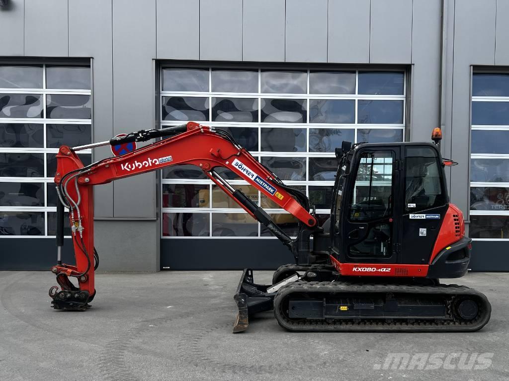 Kubota KX 080-4 | OQ45 Midikaivukoneet 7t - 12t