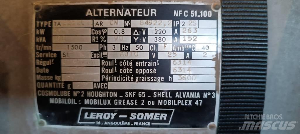 MAN D2565 ME Dieselgeneraattorit