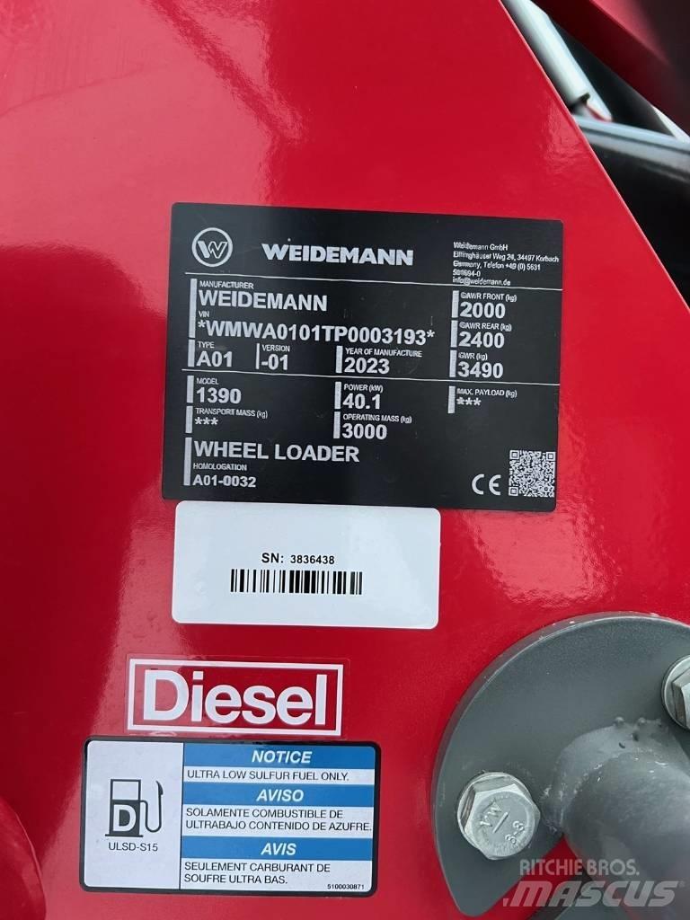 Weidemann 1390 Pyöräkuormaajat