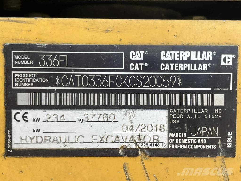 CAT 336 FL Telakaivukoneet