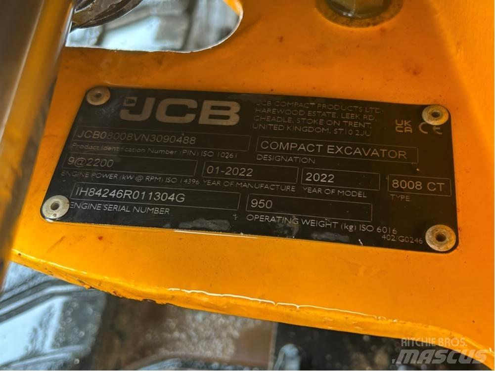 JCB MICRO 8008 Minikaivukoneet < 7t