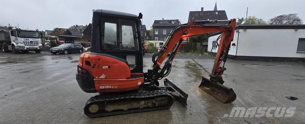 Kubota KX 101-3 a3 Minikaivukoneet < 7t