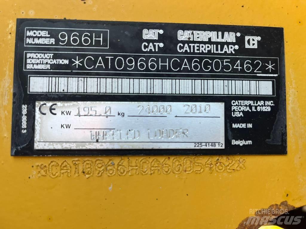 CAT 966 H Pyöräkuormaajat