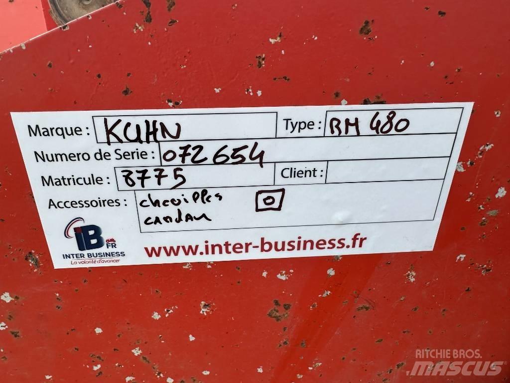 Kuhn RM480 Kesantoleikkurit ja -murskaimet