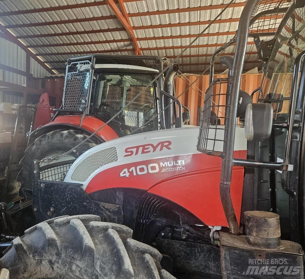 Steyr 4100 Metsätraktorit