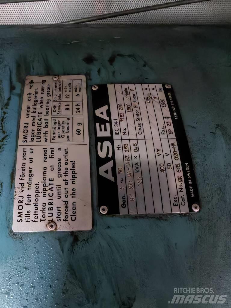 Asea 320kVA 295kW Dieselgeneraattorit