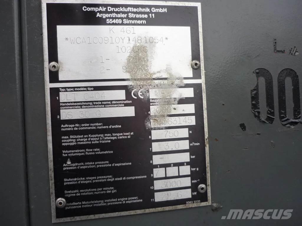 Compair DS 30G Kompressorit