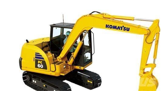 Komatsu PC 60-8 Minikaivukoneet < 7t