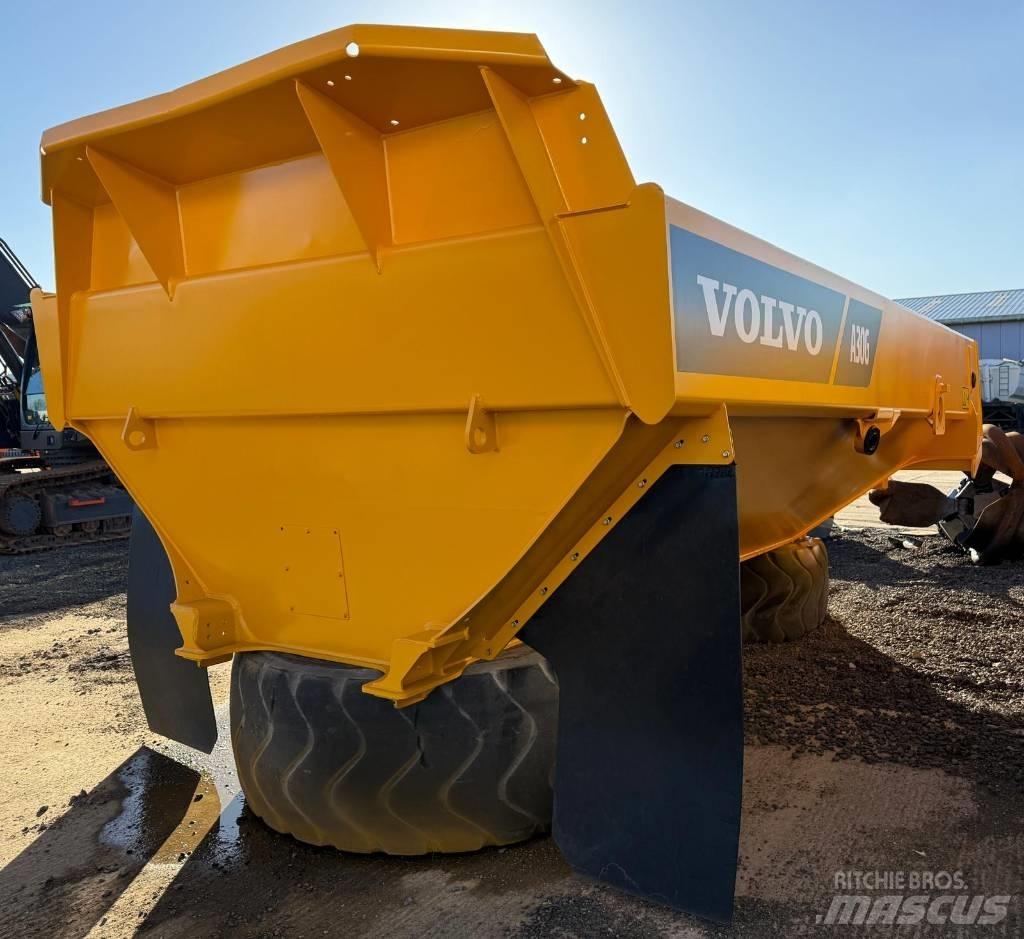 Volvo A 30 G Alusta ja jousitus