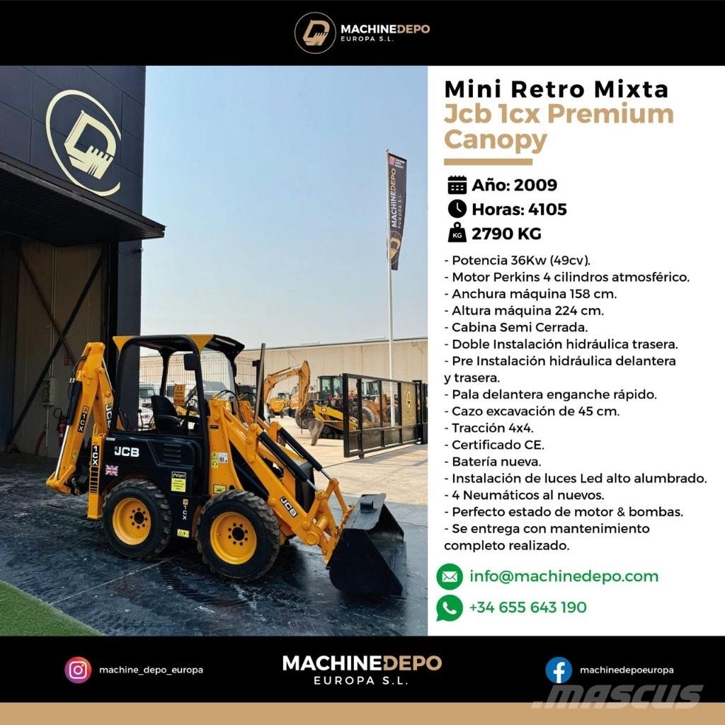 JCB 1 CX Kaivurikuormaajat