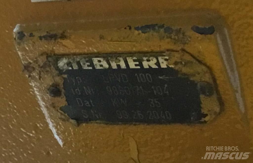 Liebherr LPVD 100 Hydrauliikka