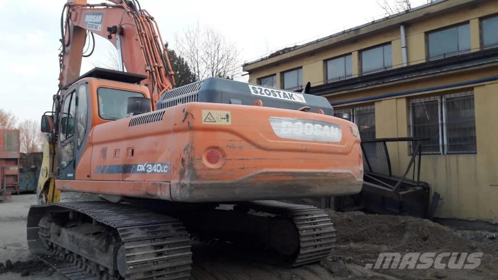 Doosan DX 340 LC Telakaivukoneet