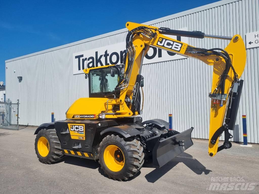 JCB Hydradig 110W Pyöräkaivukoneet