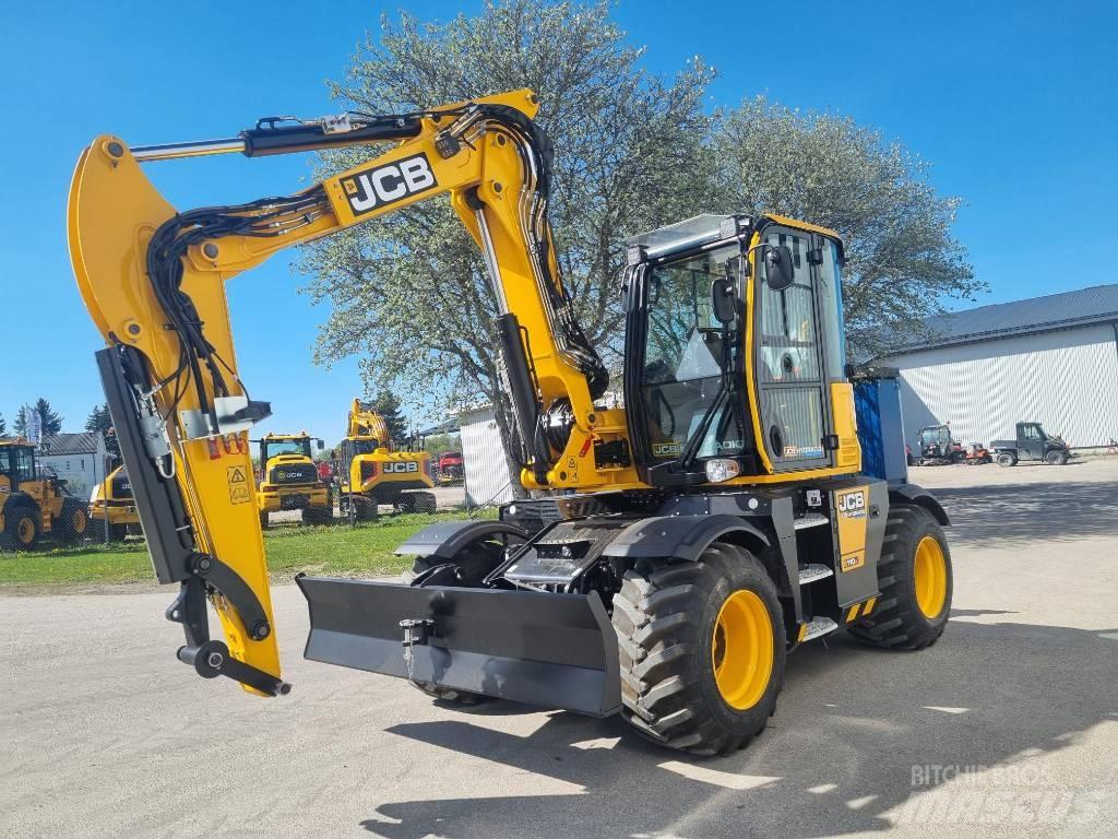 JCB Hydradig 110W Pyöräkaivukoneet