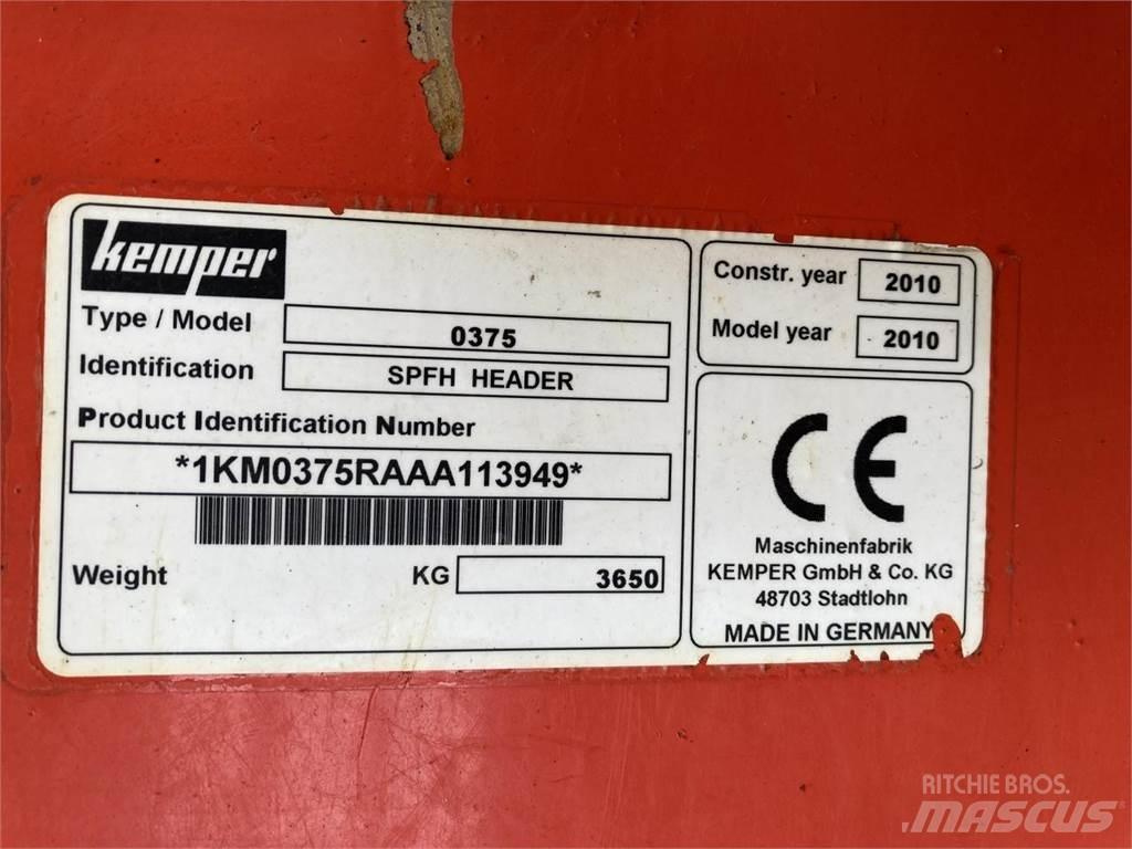 Kemper 375 Lisävarusteet ja komponentit