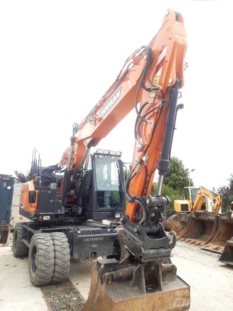 Doosan DX165 WR-7 Pyöräkaivukoneet
