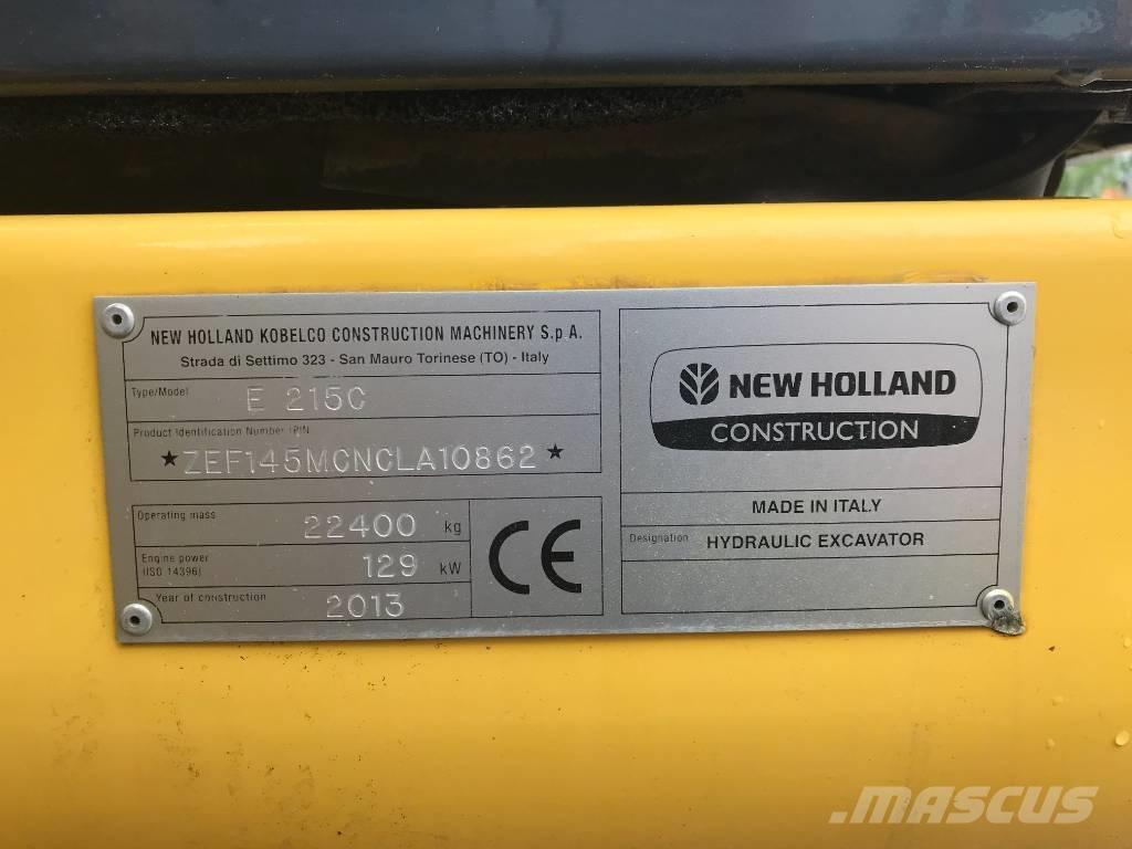 New Holland E 215 C Telakaivukoneet
