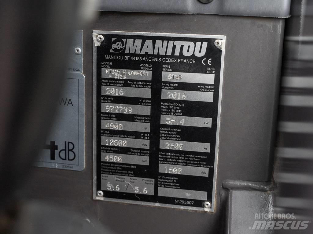 Manitou MT 625 Kurottajat