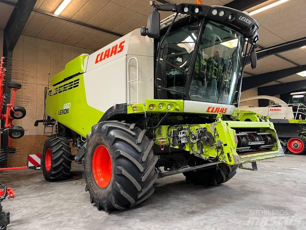 CLAAS LEXION 660 Leikkuupuimurit