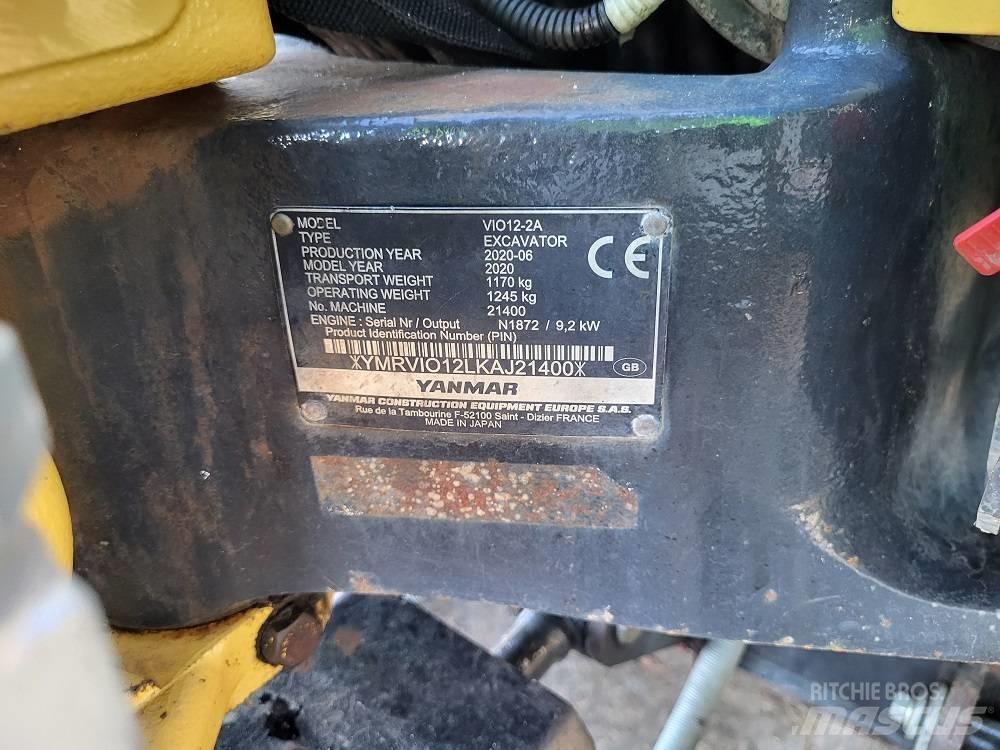 Yanmar Vio 12 Minikaivukoneet < 7t