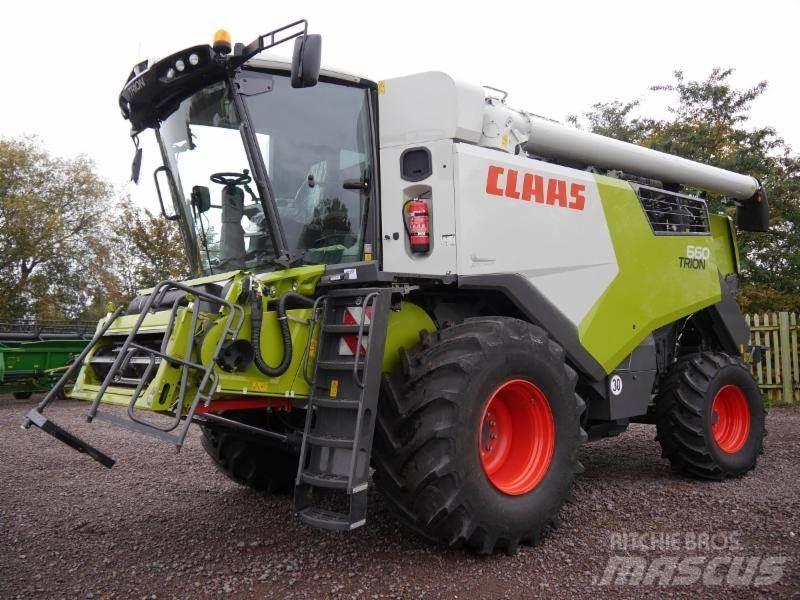 CLAAS TRION 660 Leikkuupuimurit