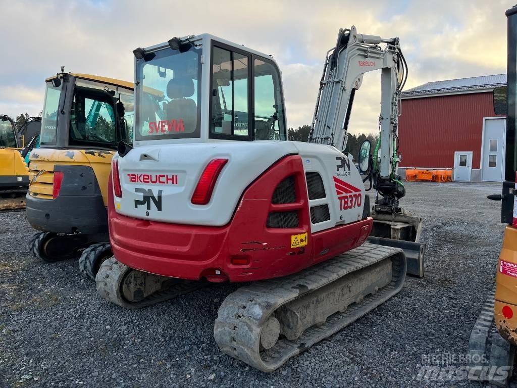 Takeuchi TB 370 Midikaivukoneet 7t - 12t