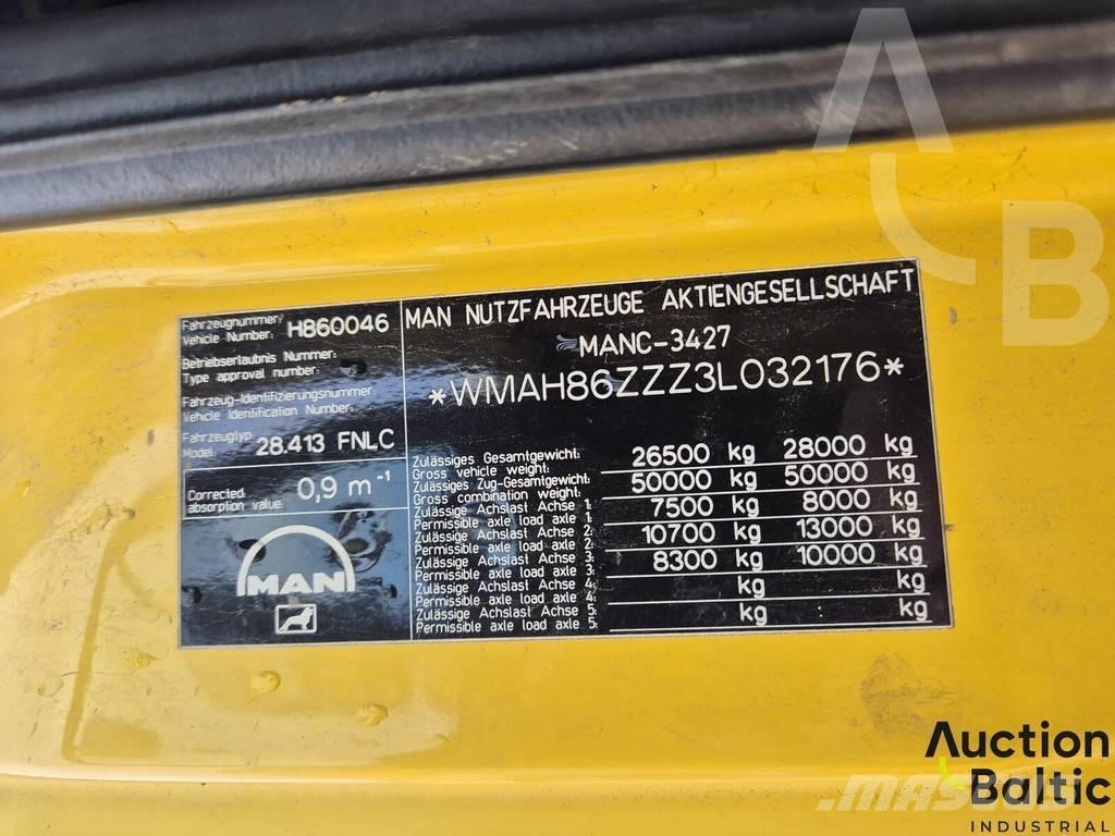 MAN TGA28.410 Sora- ja kippiautot