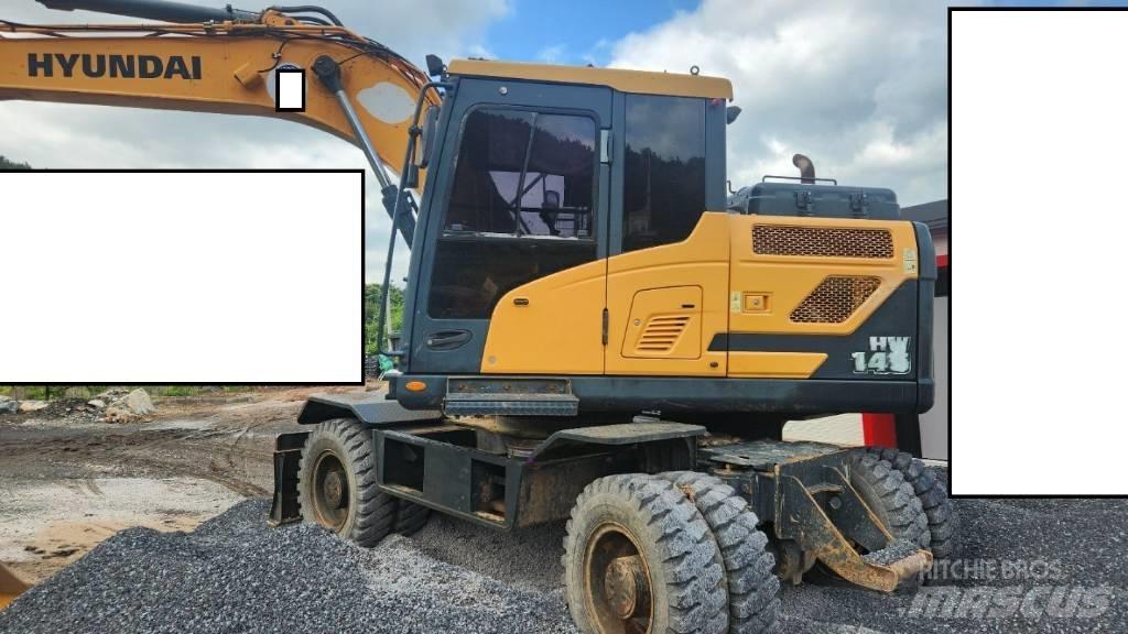 Hyundai HW 145 Pyöräkaivukoneet