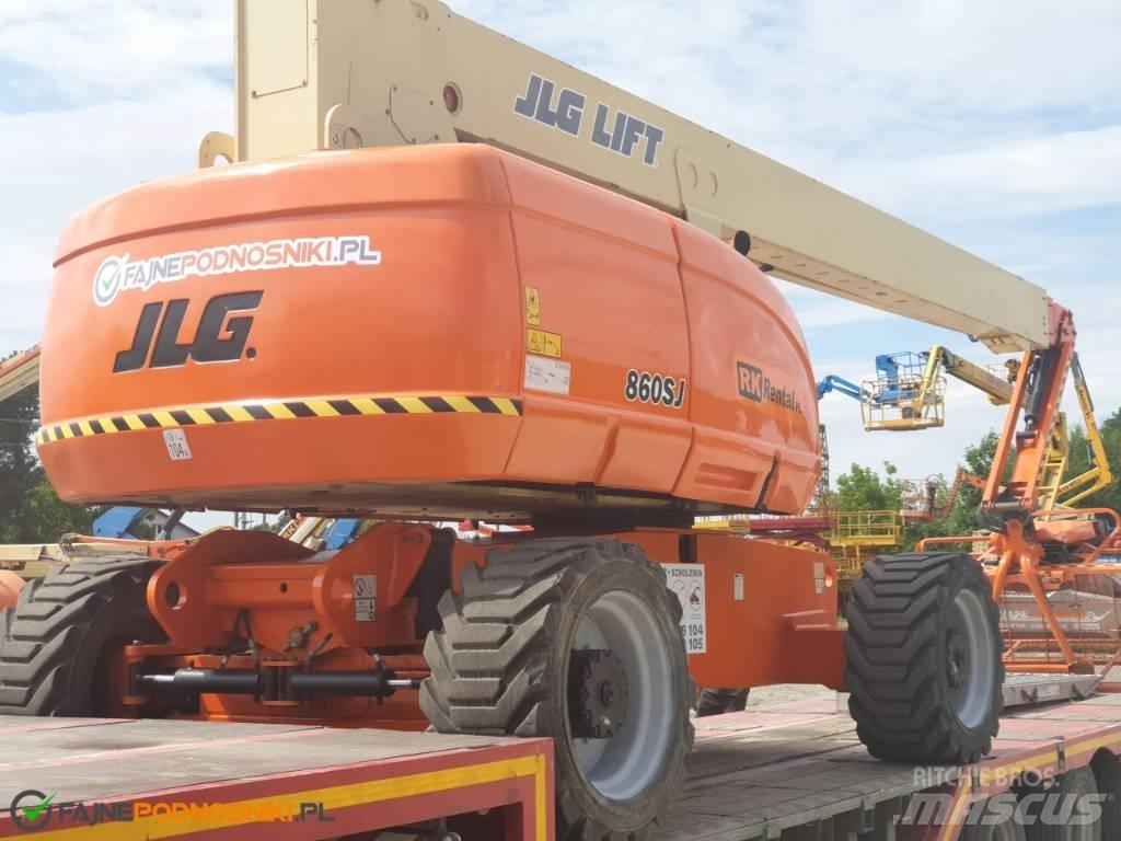 JLG 860 SJ Teleskooppipuominostimet