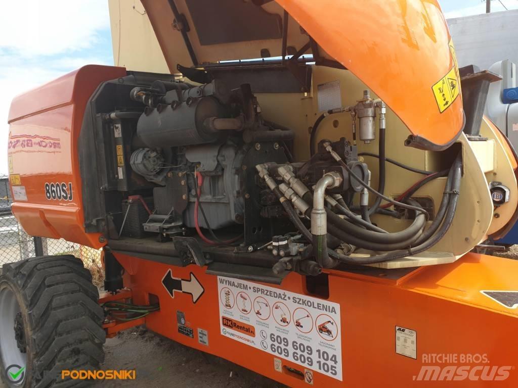 JLG 860 SJ Teleskooppipuominostimet