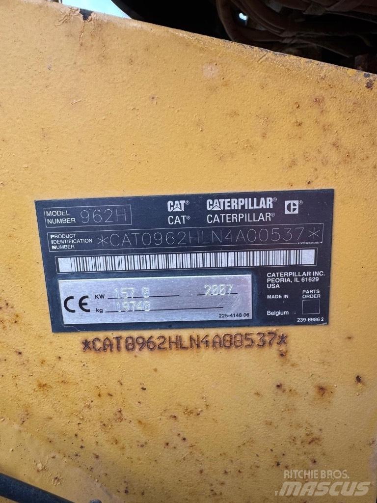 CAT 962 H Pyöräkuormaajat
