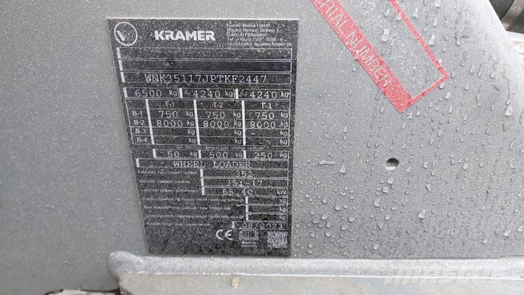 Kramer 8085T Pienkuormaajat