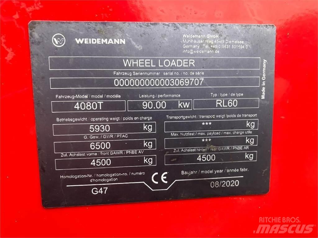 Weidemann 4080 T Kurottajat