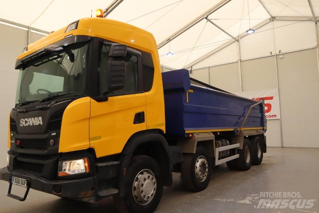 Scania P 410 Sora- ja kippiautot