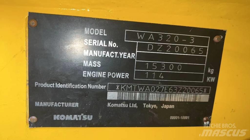 Komatsu WA320-3 Pyöräkuormaajat