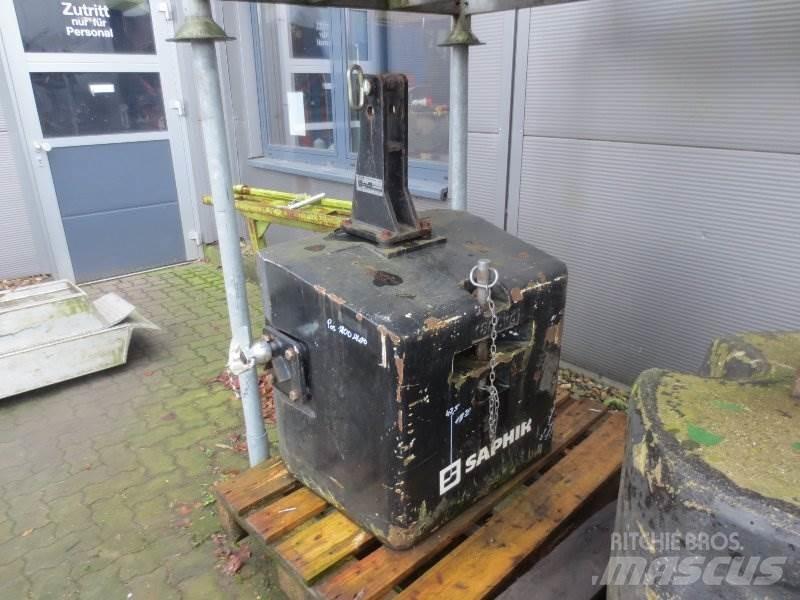 Saphir 1800kg MUFO Lisävarusteet ja komponentit