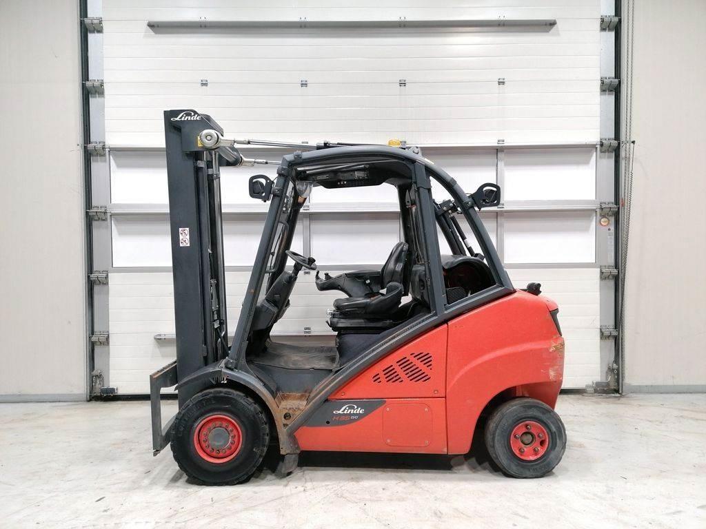 Linde H35T-02 Nestekaasutrukit