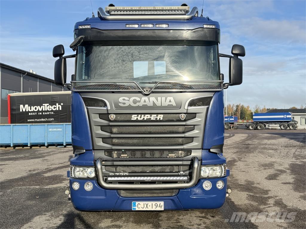 Scania R 730 8X4 Koukkulava kuorma-autot