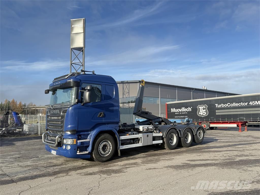 Scania R 730 8X4 Koukkulava kuorma-autot