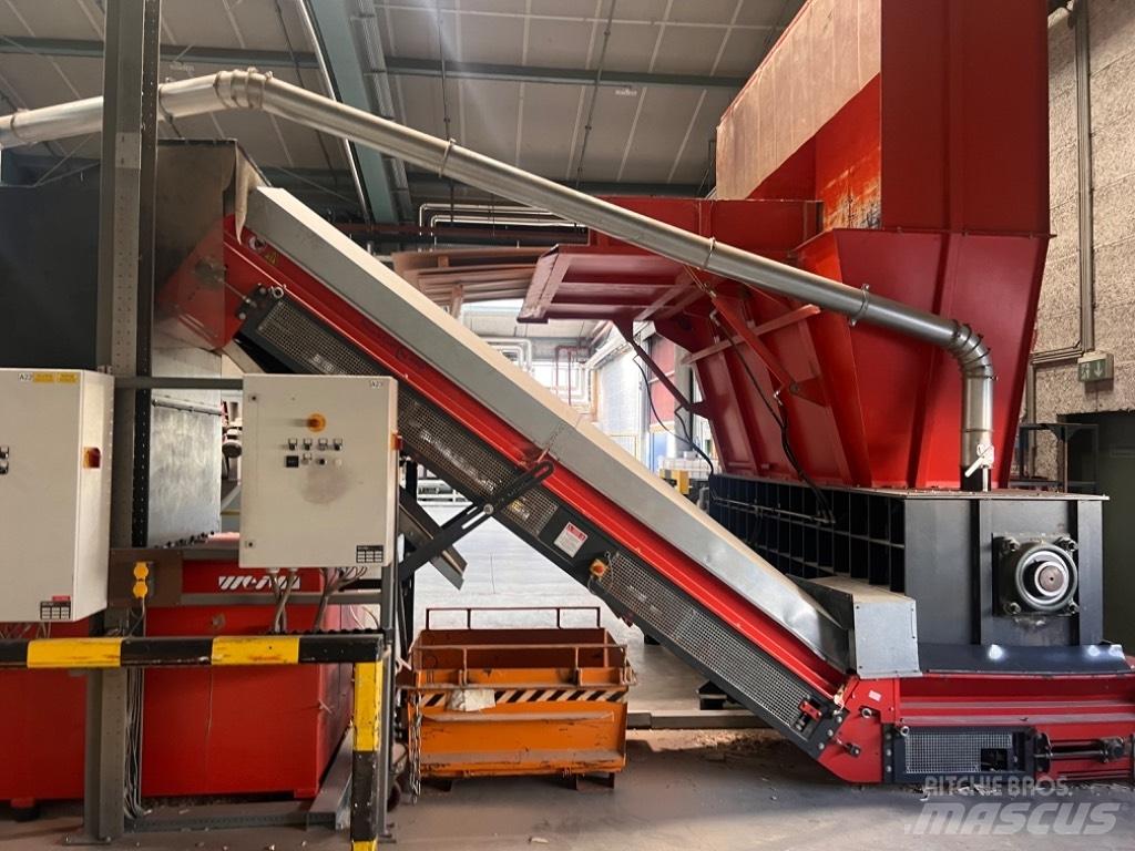 Weima HWV 3000 / WL12 Jätteen silppurit
