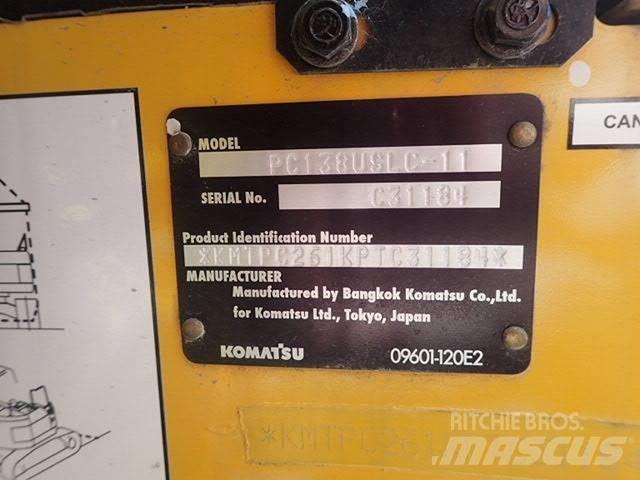 Komatsu PC138USLC-11 Telakaivukoneet