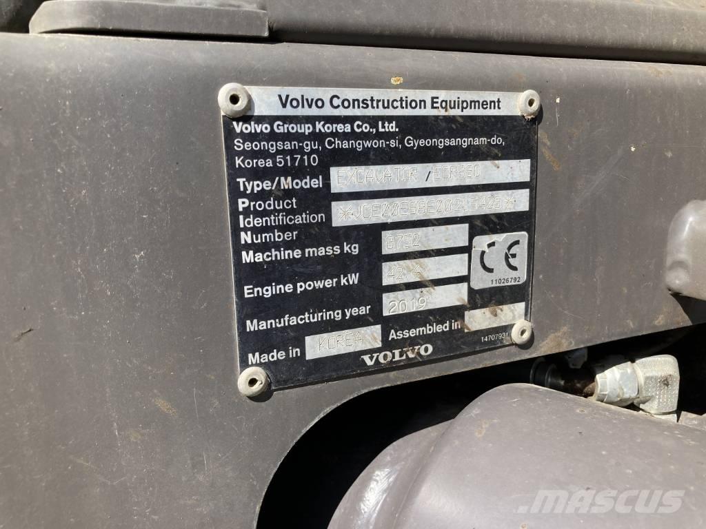 Volvo ECR 88 D Midikaivukoneet 7t - 12t