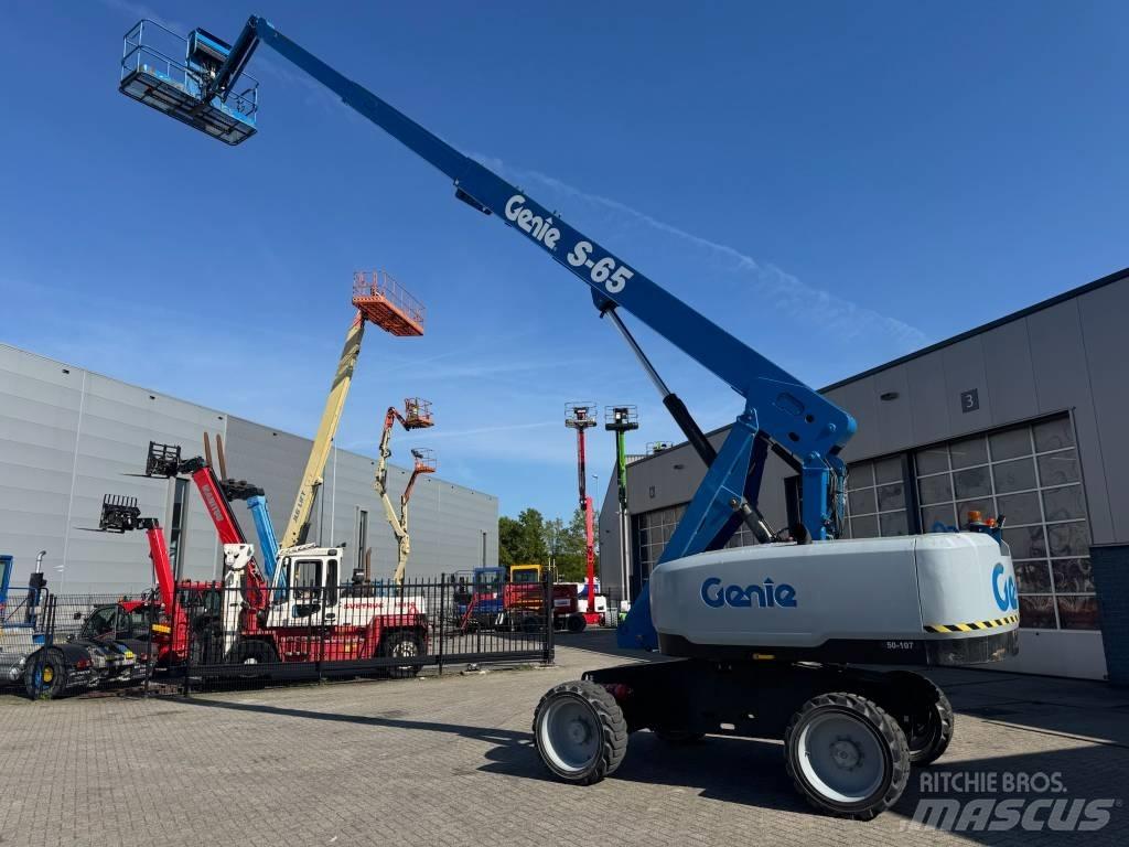 Genie S 65 Teleskooppipuominostimet