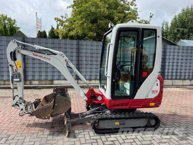 Takeuchi TB 216 Minikaivukoneet < 7t