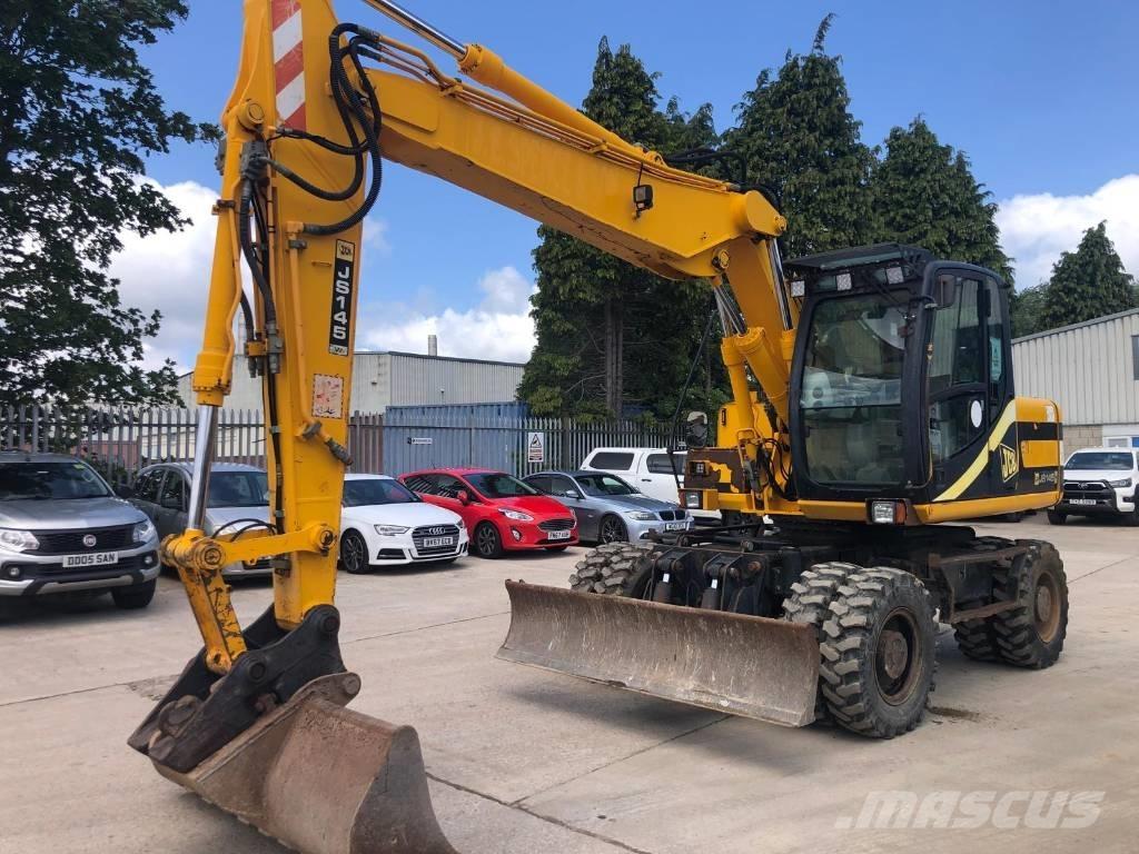 JCB JS145W Pyöräkaivukoneet