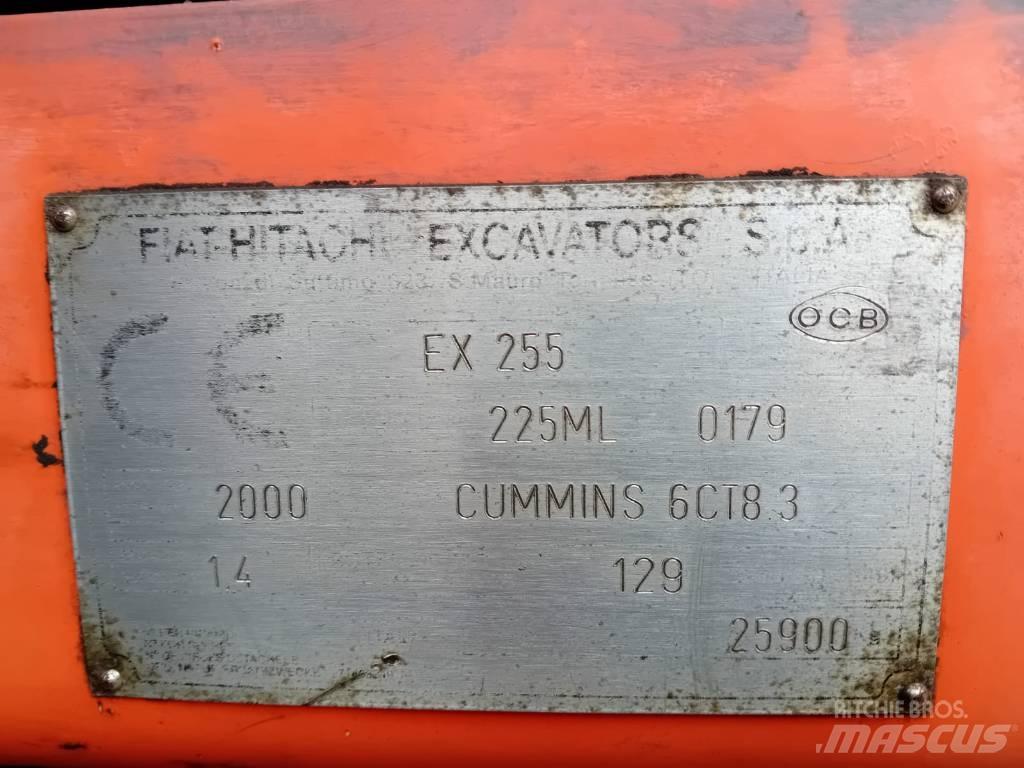 Fiat-Hitachi EX 255 Telakaivukoneet