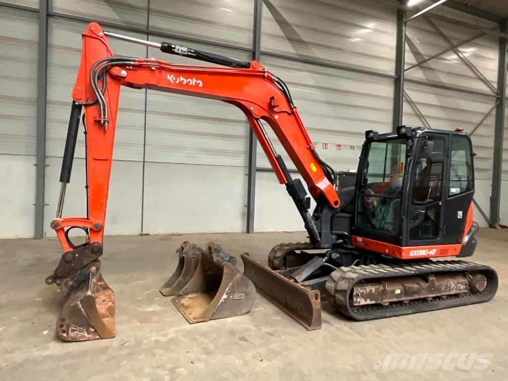 Kubota KX 080-4 A Midikaivukoneet 7t - 12t