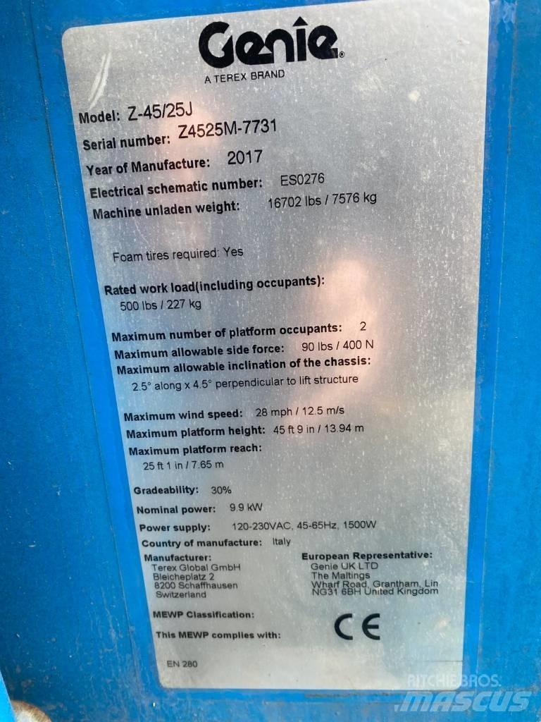 Genie Z 45/25 J BI Kuukulkijat